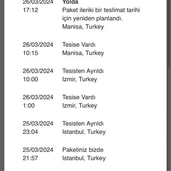 UPS Türkiye, Kargomu Teslim Etmiyor