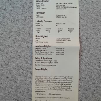 3 Yılda 3 Kez Arızalanan Samsung LED TV