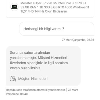 Hepsiburada'dan Satın Aldığım Ürün Gönderilmiyor