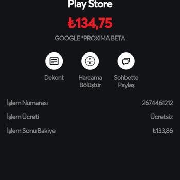 Papara Hesabımdan Boş Yere Para Çekildi (300TL)