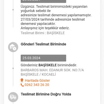 MNG Kargo Teslim Edilmeyen Kargo