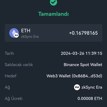 Binance Spottan, Web3'e Gelmeyen Coin