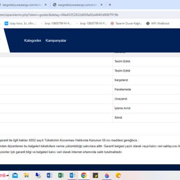 Ekinler El Aletleri Firması Mağduriyet Hakkında
