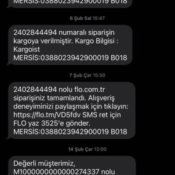 FLO Ayakkabı FLO Firması Hatalı Ayakkabıyı İade Almıyor.