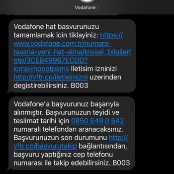 Vodafone Tüketici Hakkı İhlali