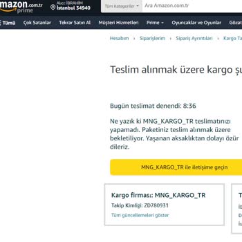 MNG Kargo - Çiçekçiler Şubesi "yolunuz Ters, Siz Bize Gelin Alın" Dedi