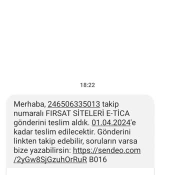 Sendeo Bilgim Dışında Numaram İle Kargo Gönderimi Yapılıyor