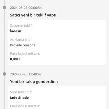 Aliexpress İade Hakkımı Kullanmama İzin Vermiyor!