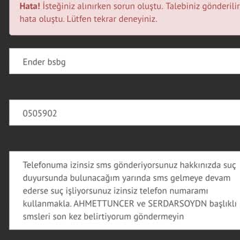 Maksi Telekom İzinsiz Spam SMS'ler!