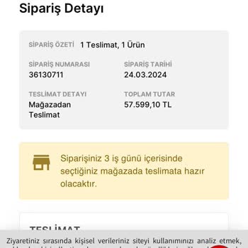 Media Markt Online Alışverişimde Mağdur Oldum.