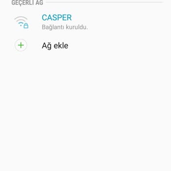 Samsung Telefon Wi-fi Az Çekiyor