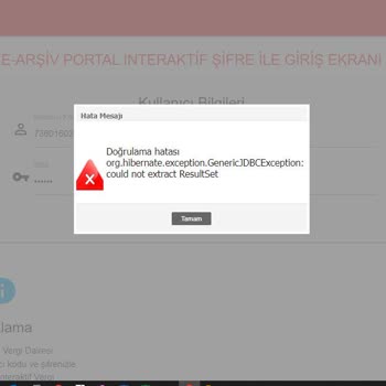 İnteraktif Vergi Dairesi İvd E Arşiv Portal Giriş Ekranı