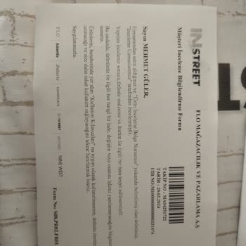 In Street Üretim Hatalı Ayakkabısını Garantiden Değiştirmiyor