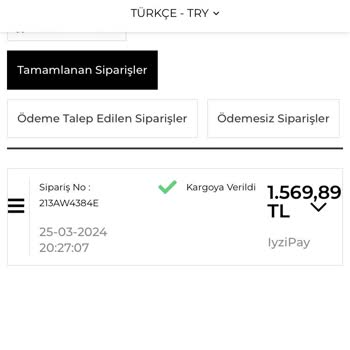 Meri Store Ürün İadesini Yapmıyor