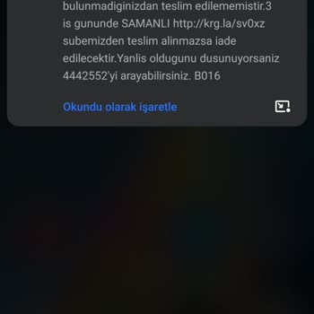 Aras Kargo Kargo Teslimatındaki İletişim Ve Sorumluluk Sorunu