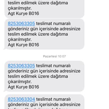 AGT Kargo Ürünümü Teslim Etmemek İçin Direniyor.