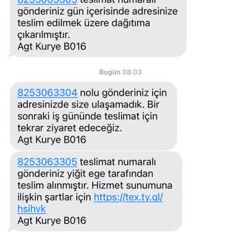 AGT Kargo Ürünümü Teslim Etmemek İçin Direniyor.