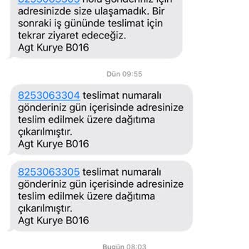 AGT Kargo Ürünümü Teslim Etmemek İçin Direniyor.