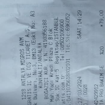 Gratis Nascita Pro Bakım Seti Hayal Kırıklığı: Kesmeyen Makas!