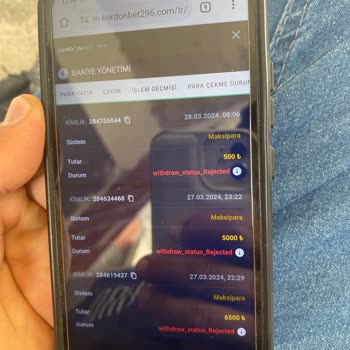 Kordonbet Para Çekemiyorum Hesaba