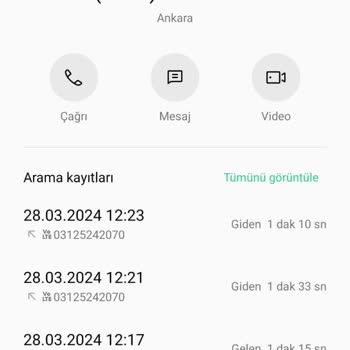 0312 524 20 70 28 Mart Seçim Anketi İçin BETİMAR'DAN Arıyoruz Dediler.