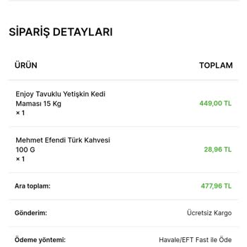 Yeşil Gross Yeşilgross Kastamonu Parayı Havale-eft Alıp Siparişi Göndermiyor
