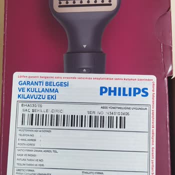PHILIPS Ev Aletleri Philips Saç Şekillendirmenin Fırçası Bozuldu Ve Garanti Değişmiyorlar