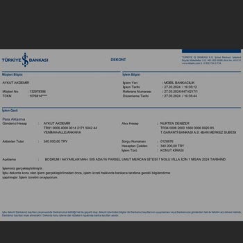 İş Bankası Mobil Bankacılıkta Dekont Sorunu Ve Mağduriyetim