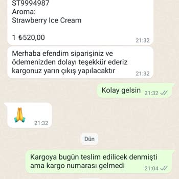 Uygunesigara.com Siparişim Hakkında Bilgi Alamıyorum