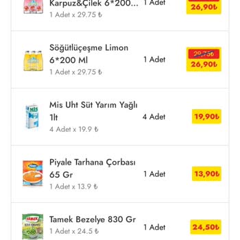 Cepte Şok Eksik Sipariş Getiriyor!