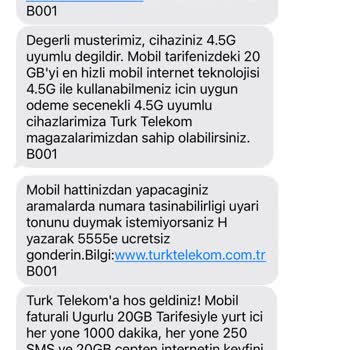 Türk Telekom Fazla Ücret, Hatalı Bilgi