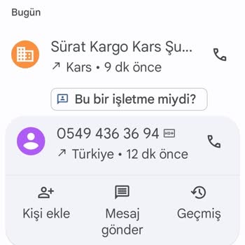 Sürat Kargo Kars Şubesi Müşteriye Hakaret