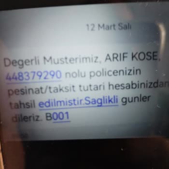 Ziraat Bankası Sigorta Poliçesinin İptali