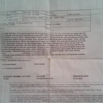 HYS Avm HYS Çok Sorumsuz Ve Ciddi Bir Yetkiliye Ulaşmak İmkansız.