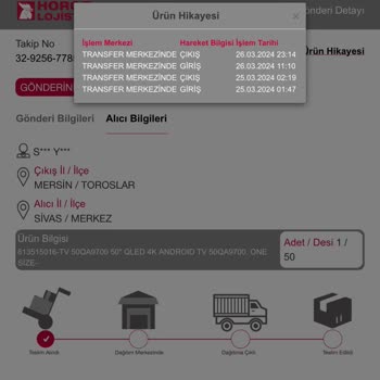 Kargo Teslim Etmeyen Horoz Lojistik
