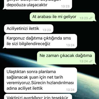 Kargo Teslim Etmeyen Horoz Lojistik