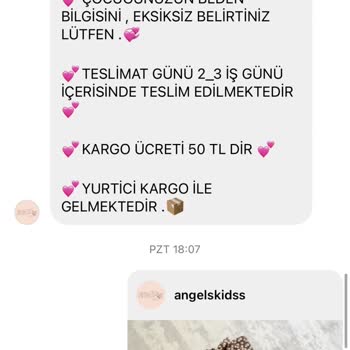 Angelskidss (Instagram) Instagram Alışverişinde Hayal Kırıklığı
