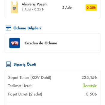 Şok Market ( İptal Edilen Sipariş Ücreti İki Aydır İade Edilmedi)
