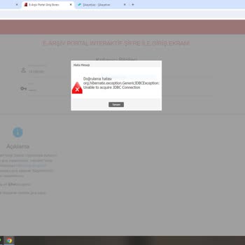 Gelir İdaresi Başkanlığı E-ARŞİV Hatası Bilgi Talebi