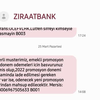 Ziraat Bankası Emekli Promosyon Ödemesi