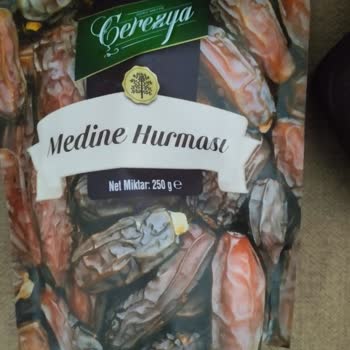 Akbaş Organik Çerezya 250g Medine Hurmasının Sağlam Dişi Kırması