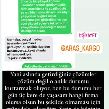 Aras Kargo Silivri Şube Kuryesi Asla Kargoyu Teslim Etmiyor Bu İkinci!