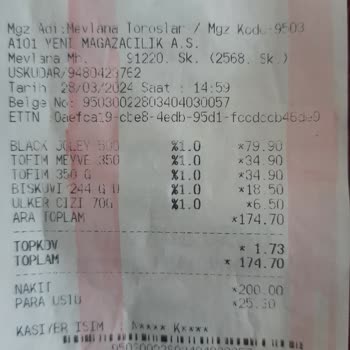 A101 Sahte Etiket Uygulaması