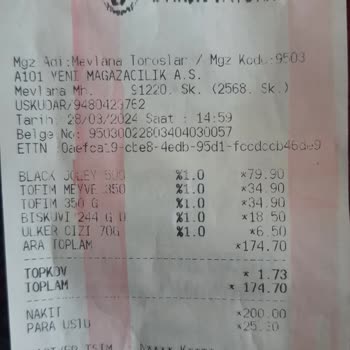 A101 Sahte Etiket Uygulaması