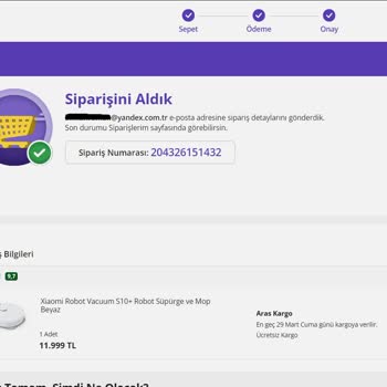 N11 Sipariş Oluşmadı Fakat Kartımdan Parayı Çekti