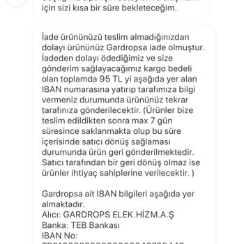 Gardrops'un Hatasını Kabul Etmemesi