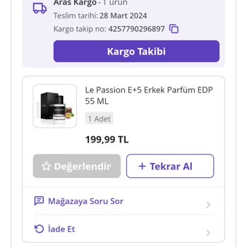 Le Passion Perfume (e-lepassion.com) Jelatinsiz Açık Kutular Deforme Olmuş
