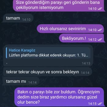 Trendyol AVM Adında Sözde Para Kazanma Vaadi Veren Bir Yerden Mağdurum