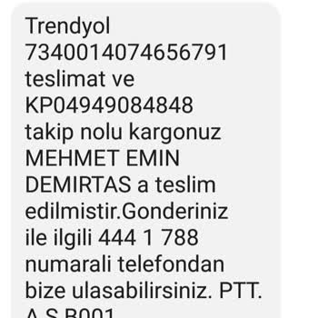 PTT Kargo Teslim Etmediği Kargoyu Teslim Etmiş Gibi Mesaj Gönderiyor
