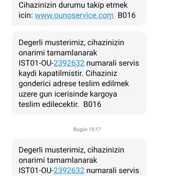 Ouno Teknik Servis Mop 2 Pro Robotun Arızası Yok Diyor Üç Kez Gitti